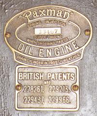 Engine Plate on No 23407