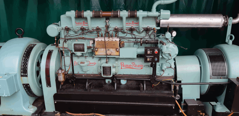 6RQ engine at the Museum of Power, Langford