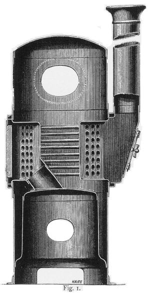 Essex Boiler - cross section