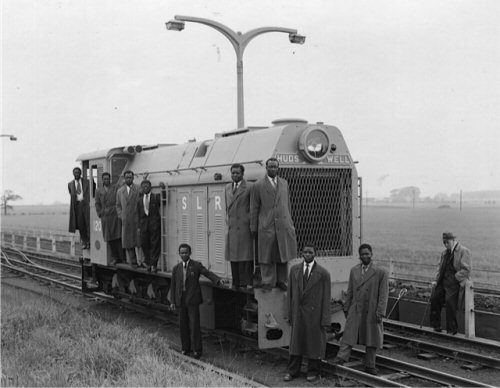 SLGR No 120 on the Ledston Luck Colliery line