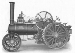 Paxman Traction Engine - catalogue illustration