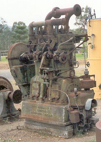 Two cylinder VFE engine, No 23735 at Rockhampton