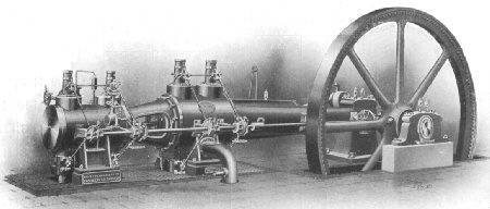 Drop-Valve Tandem Compound Engine