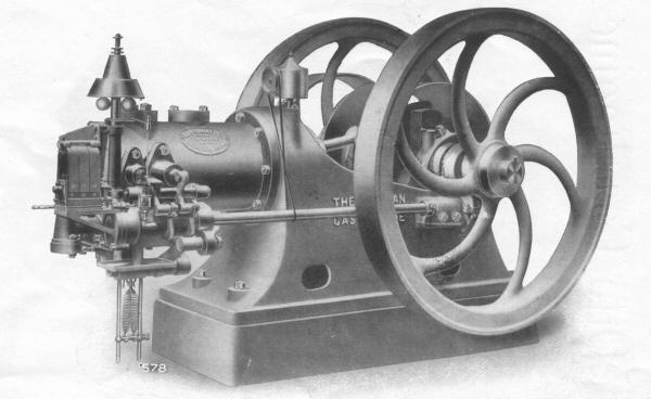 26 bhp Gas Engine - magneto ignition