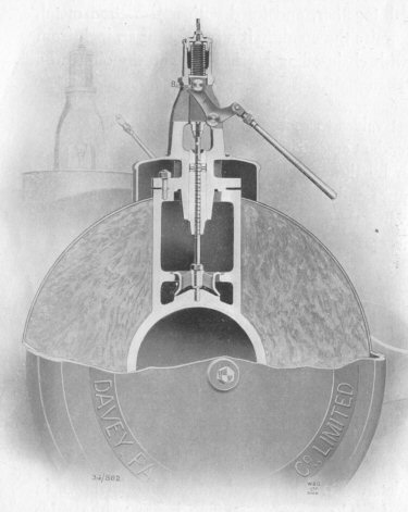 sectional view of Lentz valve