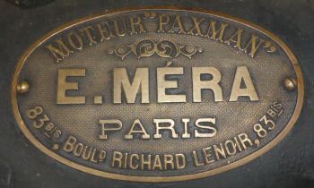 Emil Mera agent's plate