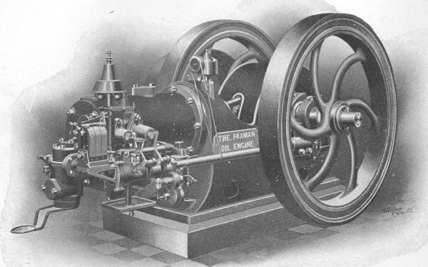 20 bhp Paxman Oil Engine c.1905