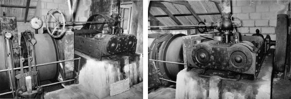 Parkandillick engine and winding drums